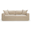Open image in slideshow, Mirriane Washed Velvet Sofa