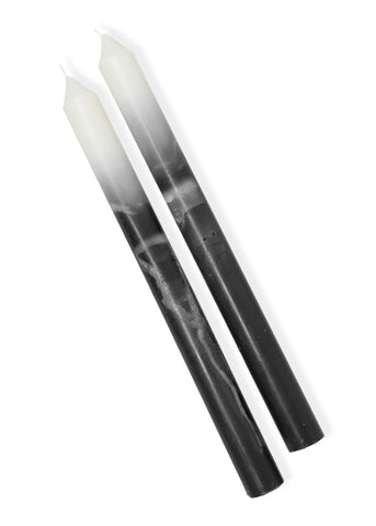 Noir Ombré Taper Candles