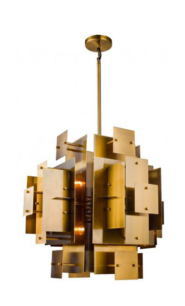 Brutalist Ceiling Fixture