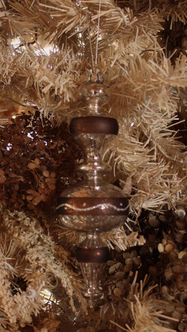 Spindle Bauble Ornament