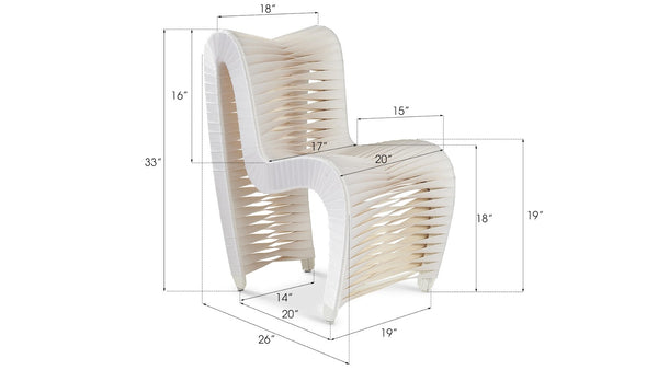 Strapped Accent Chair