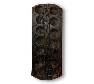 Vintage Carved African Mancala Wall Hanging