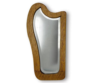 Vintage Abstract Framed Mirror