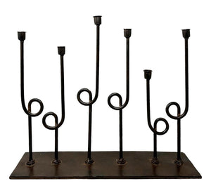 Abstract Metal Candelabra