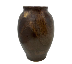 Vintage Reactive Stoneware Vase