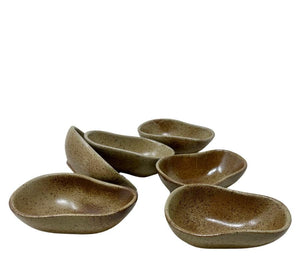 Vintage Stoneware Kidney Catchall