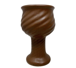 Vintage West German Spiral Pedestal Vase