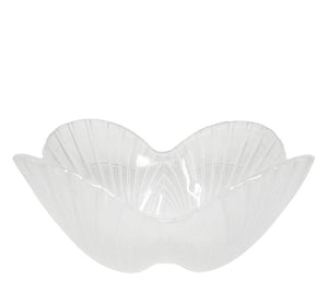 Vintage Art Glass Shell Bowl