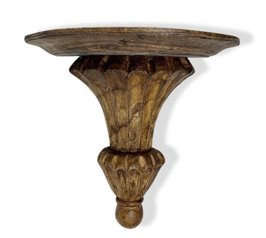 Vintage Wooden Wall Shelf