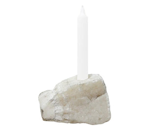 Vintage Stone Candle Holder