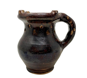 Antique Handled Clay Vessel