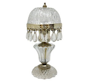 Vintage Made in Holland Glass Table Lamp