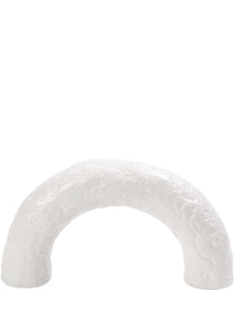 White Ceramic Sculptural Arch
