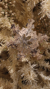 Glitter Birch Snowflake