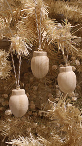 Carved Wooden Ornament No. 1