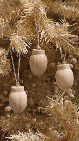 Carved Wooden Ornament No. 1