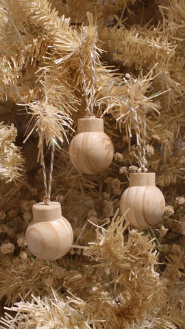 Carved Wooden Ornament No. 2