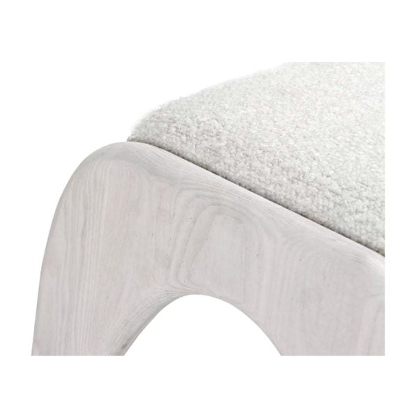 Liano White Stool