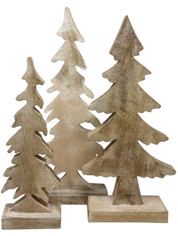 Blonde Wooden Tree Collection