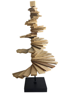 Reclaimed Wood Spiral Tree