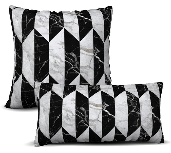 Dynasty Check Pillow Cover