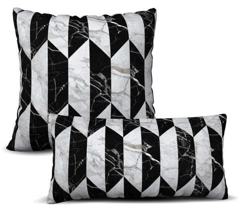 Dynasty Check Pillow Cover