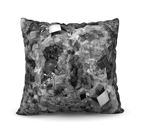 Pedra Preciosa - Preto Pillow Cover