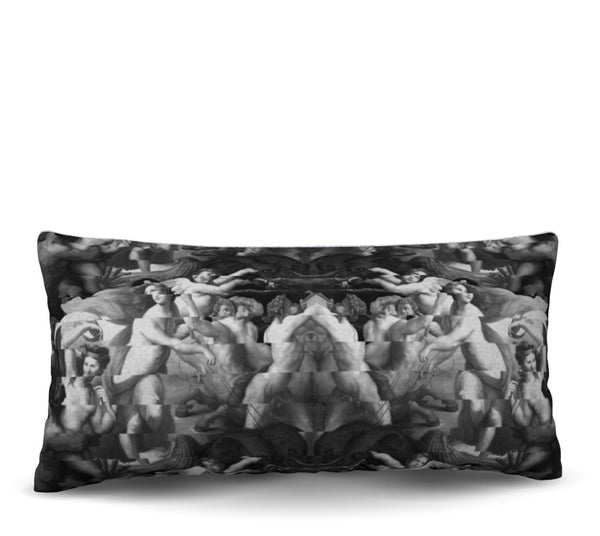 Galatea - Noir Pillow Cover