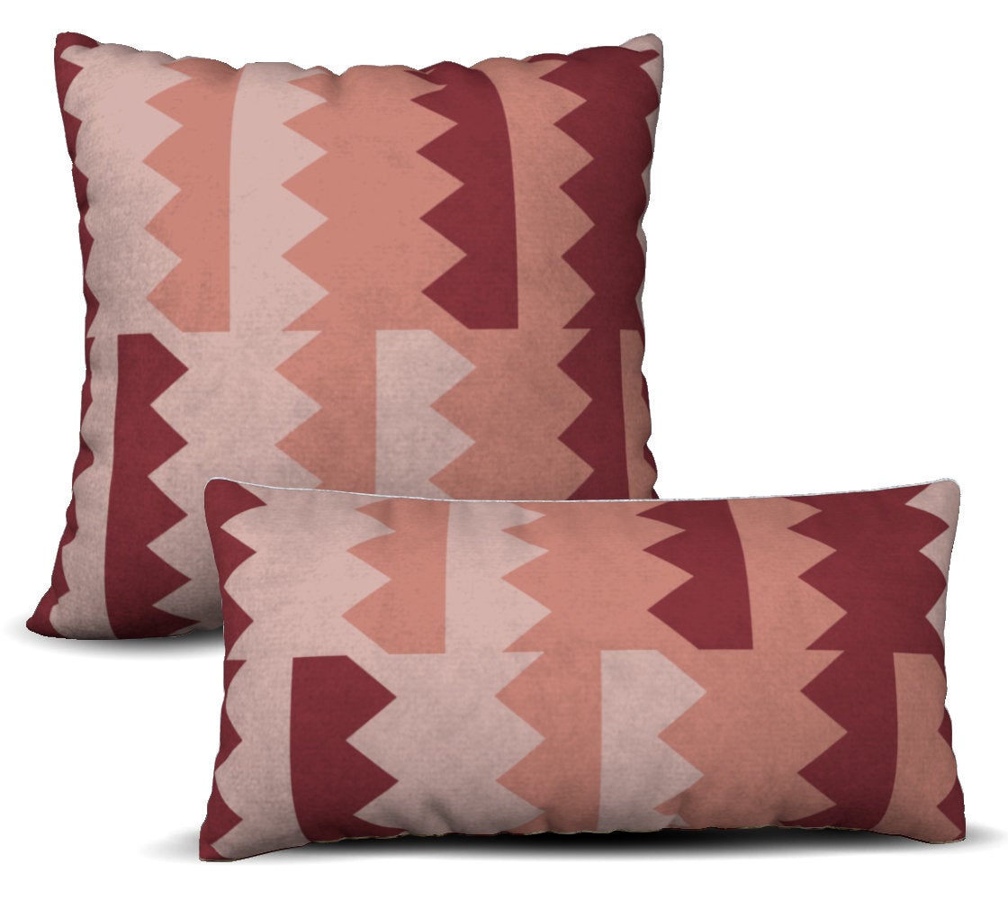 Terracotta Rose Pillow Cover