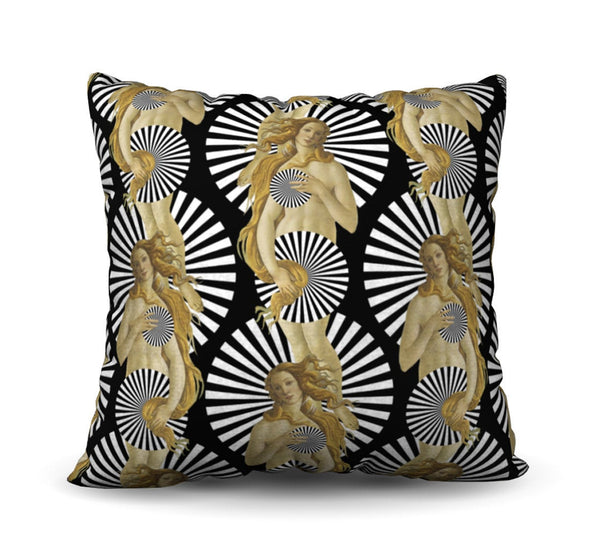 Venus - Noir Pillow Cover