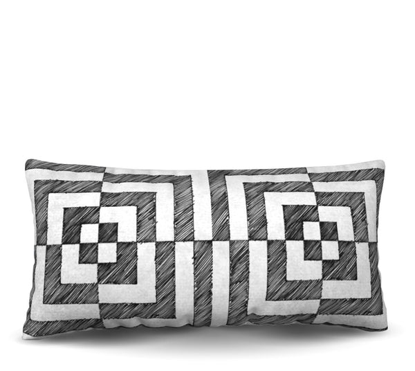 Rubic - Noir Pillow Cover