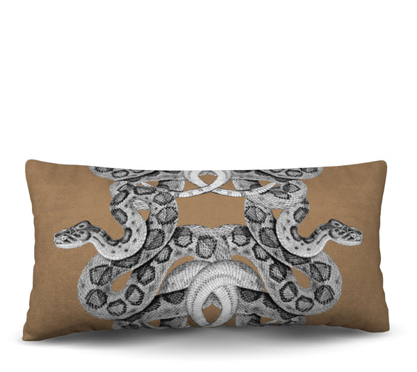 Scaled - Camel Pillow Cover