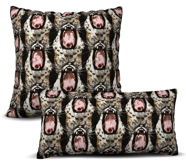 Predator - Natural Pillow Cover
