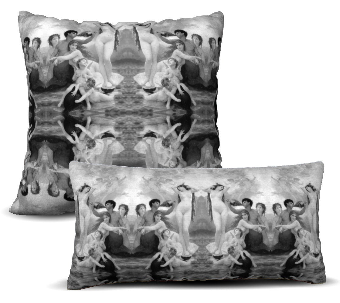 Goddess - Noir Pillow Cover
