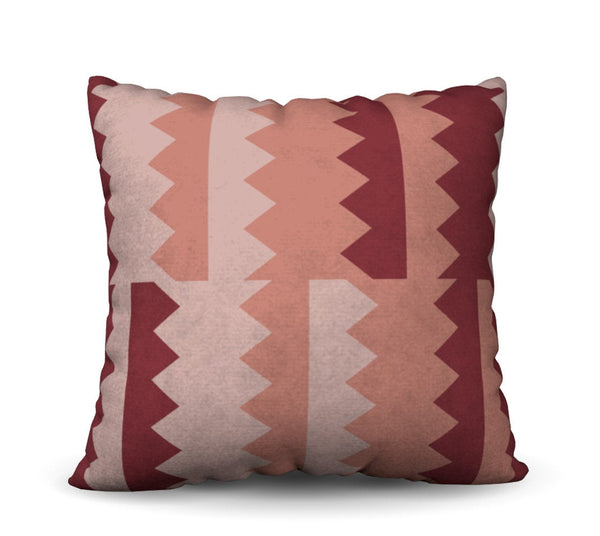 Terracotta Rose Pillow Cover
