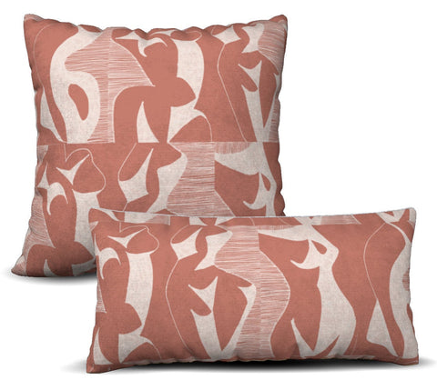 Kahlo - Rosado Pillow Cover