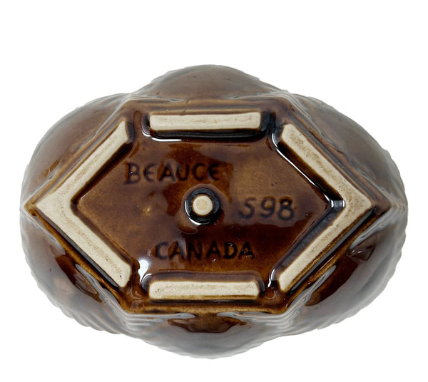 Vintage Canadian Shell Pot Catchall